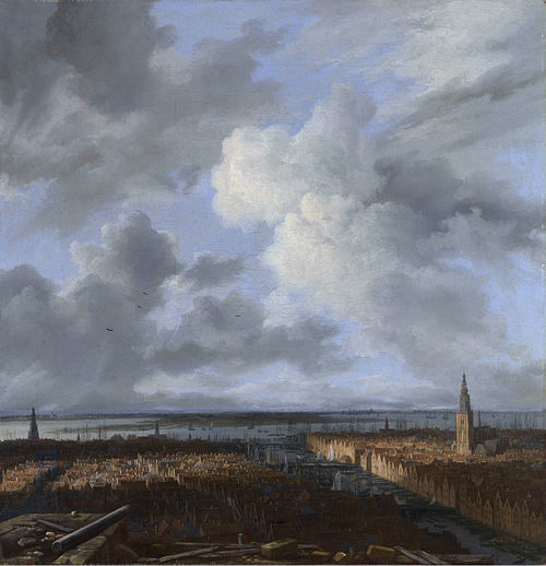 View of Amsterdam, 1665, Jacob van Ruisdael