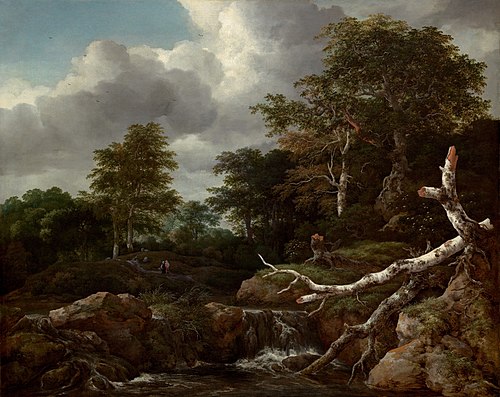Forest Scene, 1655, Jacob van Ruisdael