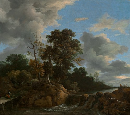 Landscape, 1670, Jacob van Ruisdael