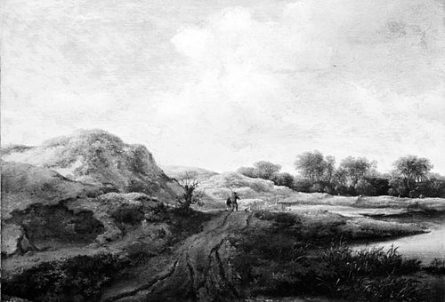 Dune Landscape near Haarlem, 1650, Jacob van Ruisdael