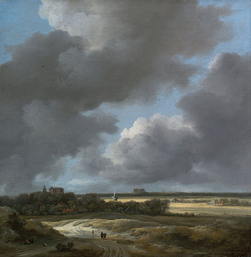 View of Alkmaar, 1675, Jacob van Ruisdael