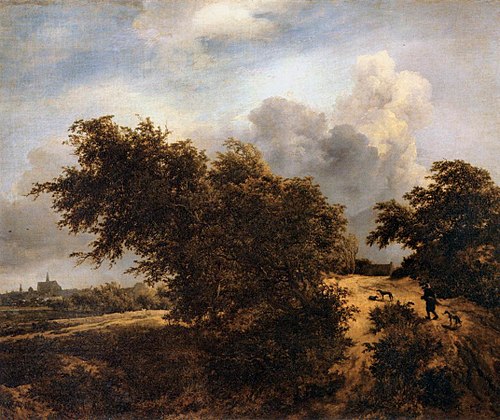 The Thicket near Haarlem, 1649, Jacob van Ruisdael