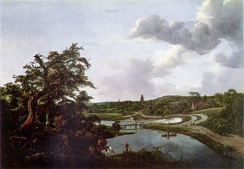 The Banks of a River, 1649, Jacob van Ruisdael