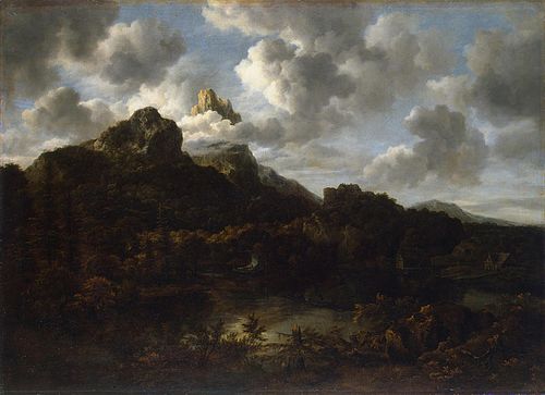 Mountainous Landscape, 1670, Jacob van Ruisdael