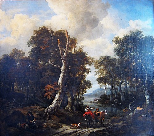 La Forêt, 1650, Jacob van Ruisdael