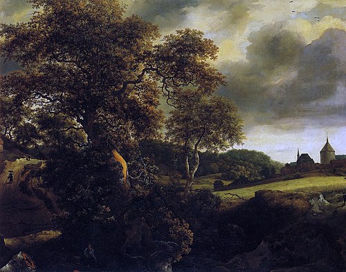 Hilly Landscape, 1652, Jacob van Ruisdael