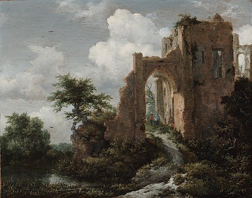Ruins of Brederode, 1655, Jacob van Ruisdael