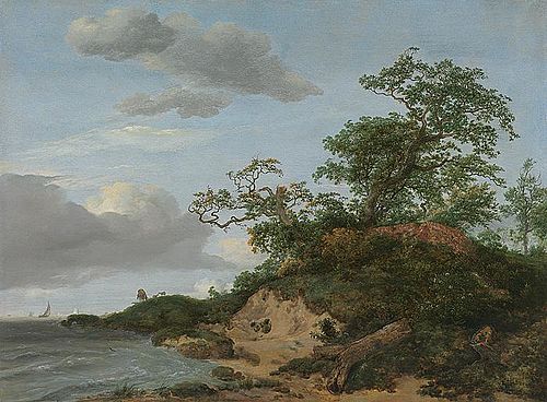 Dunes by the Sea, 1648, Jacob van Ruisdael