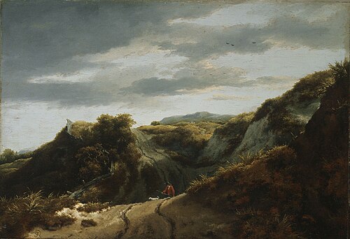 Dunes, 1650, Jacob van Ruisdael