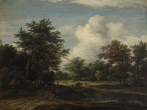 Small Woodland Landscape, 1660, Jacob van Ruisdael