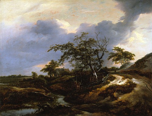 Landscape with Dunes, 1649, Jacob van Ruisdael