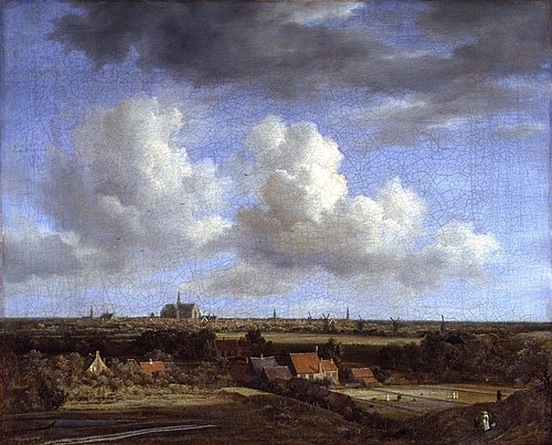 View of Haarlem from the Northwest, 1668, Jacob van Ruisdael
