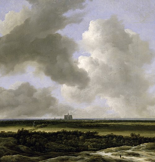 Panoramic View of Haarlem, 1670, Jacob van Ruisdael