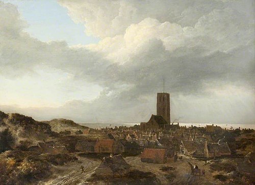 Vue d'Egmond-aan-Zee, 1650, Jacob van Ruisdael