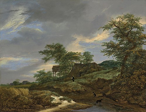 Road in the Dunes, 1648, Jacob van Ruisdael