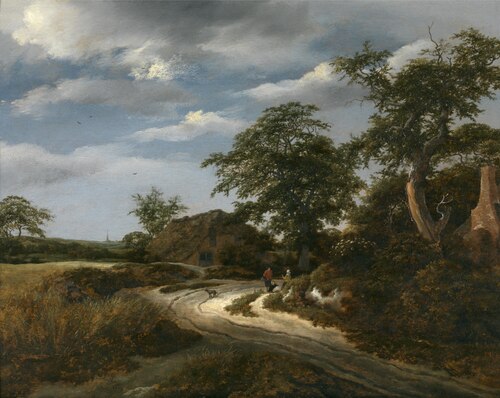 Landscape, 1649, Jacob van Ruisdael