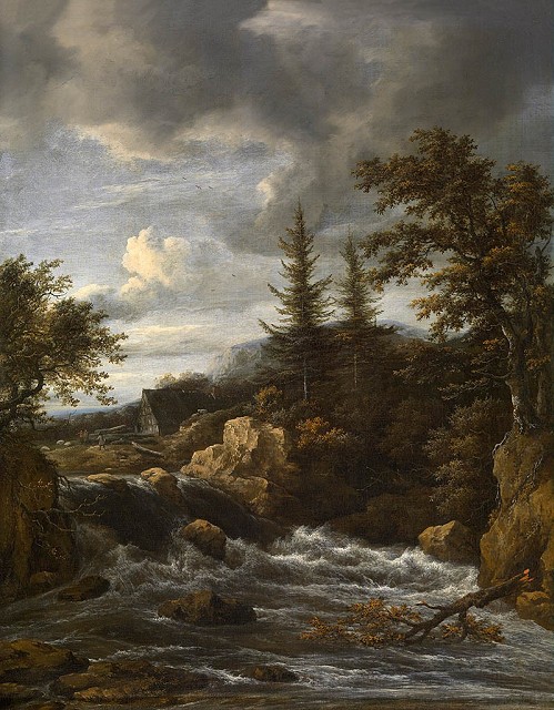 Waterfall in Norway, , Jacob van Ruisdael