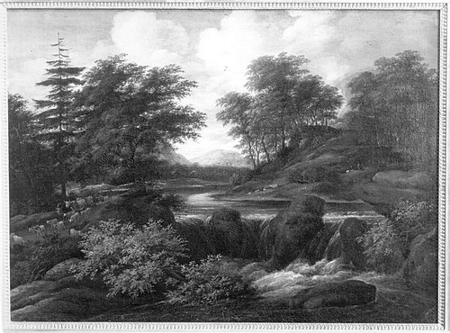 Waldlandschaft (Nachahmer), 1655, Jacob van Ruisdael