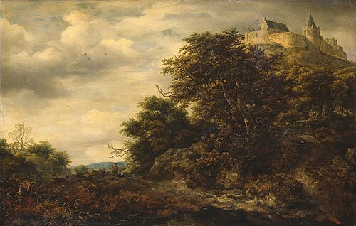 Schloss Bentheim, 1651, Jacob van Ruisdael