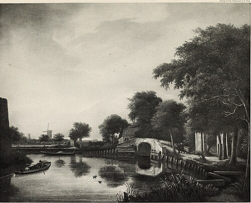 The Stone Bridge, 1650, Jacob van Ruisdael