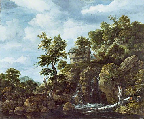 Rocky Landscape, 1650, Jacob van Ruisdael