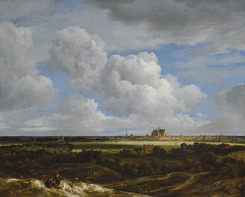 View of Haarlem (Haerlempje), 1653, Jacob van Ruisdael