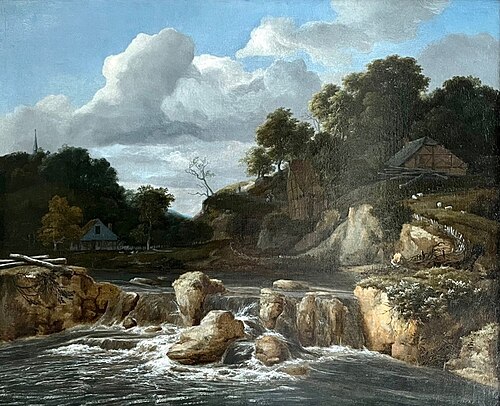 Mountainous Landscape, 1661, Jacob van Ruisdael