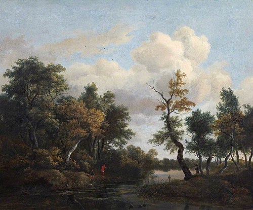 A Wood Scene, 1649, Jacob van Ruisdael