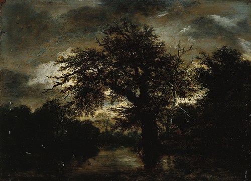 Le Vieux Chêne, 1648, Jacob van Ruisdael