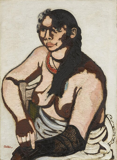 Halbakt, 1927, Jankel Adler