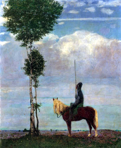 Am Heiderand, 1900, Heinrich Vogeler