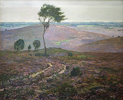 Heide am Wilseder Berg, 1910, Heinrich Vogeler