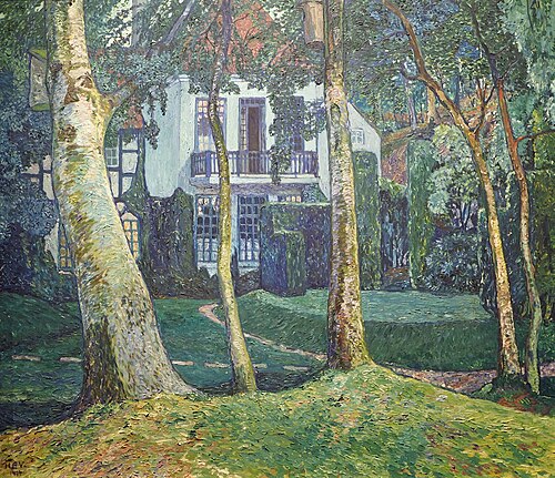 Die Blaue Stunde - Barkenhoff, 1914, Heinrich Vogeler