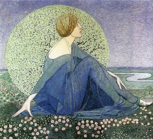 The expectation, 1912, Heinrich Vogeler