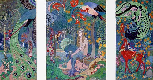 Melusine, 1912, Heinrich Vogeler