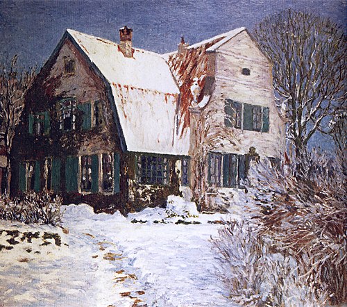 Barkenhoff im Schnee, 1914, Heinrich Vogeler