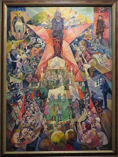 Le Secours rouge international, 1924, Heinrich Vogeler