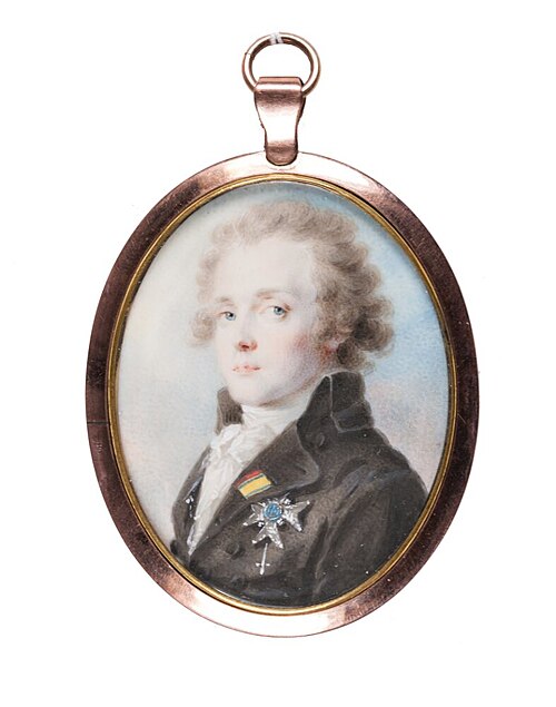Gustaf Mauritz Armfelt, Courtier, Diplomat, 1801, Heinrich Friedrich Füger