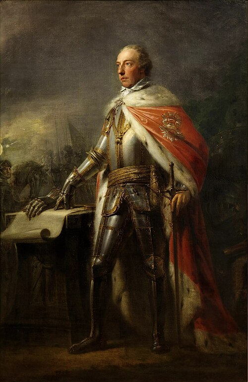 Emperor Joseph II in armour, 1787, Heinrich Friedrich Füger