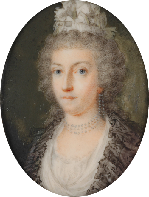 Archduchess Maria-Theresia (1767-1827), 1787, Heinrich Friedrich Füger