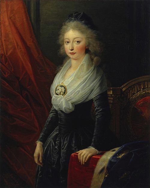 Portrait of Maria Theresia Charlotte of Bourbon, 1778, Heinrich Friedrich Füger