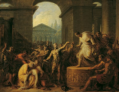 The Death of Virginia, 1800, Heinrich Füger