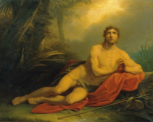 John in the Desert, 1814, Heinrich Füger
