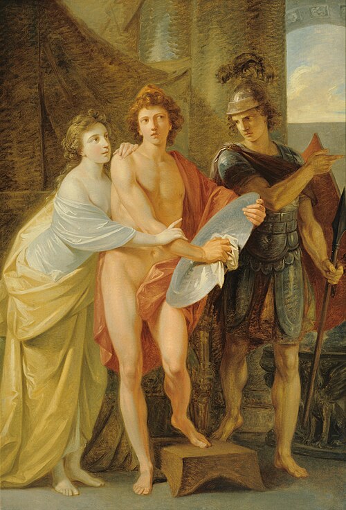 Hector's Farewell to Andromache, , Heinrich Füger