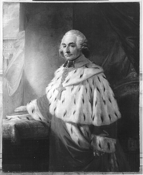 Friedrich Karl Joseph Freiherr von Erthal, Erzbischof und Kurfürst von Mainz (1719-1802), 1789, Heinrich Füger