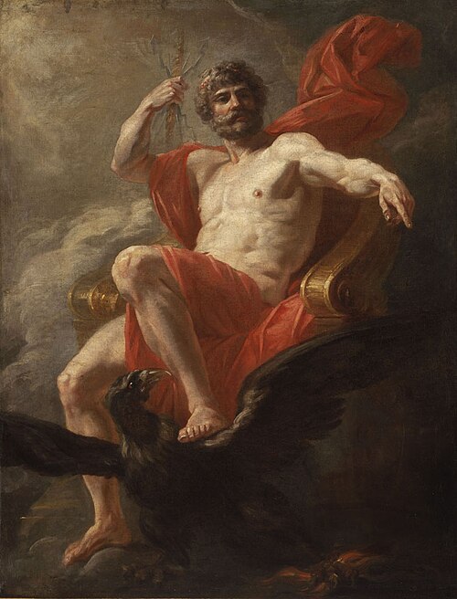Jupiter Enthroned, , Heinrich Friedrich Füger