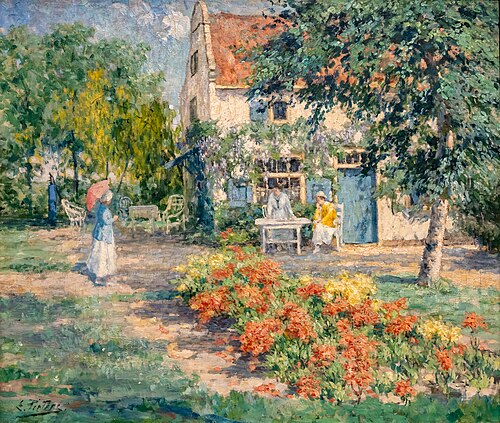 Zomerdag, 1901, Evert Pieters