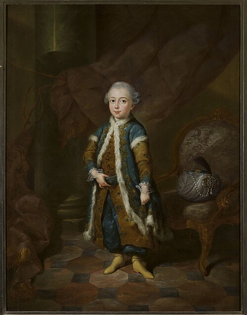 Portrait of Henirich Reuss, , Johann Heinrich Tischbein