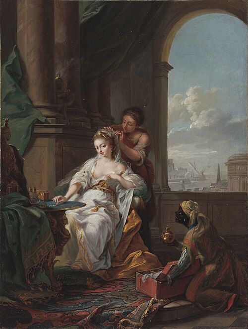 Cleopatra at her Toilet, 1767, Johann Heinrich Tischbein