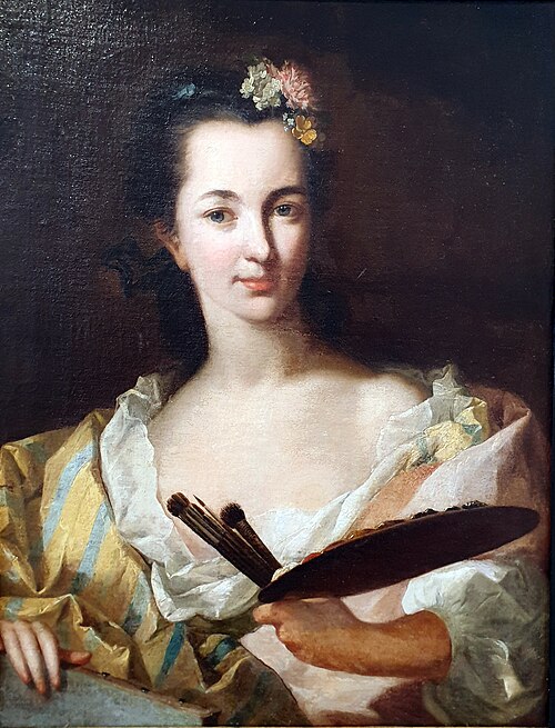 Portrait of Maria Anna Treu, 1755, Johann Heinrich Tischbein